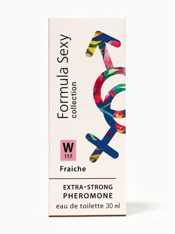 Туалетная вода женская с феромонами Formula Sexy collection Fraiche W117, 30 мл