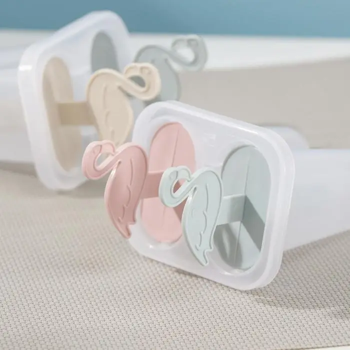 Форма для мороженого «Фламинго», 7,5×6×15 см, 2 ячейки, цвет МИКС Форма для мороженого «Фламинго», 7,5×6×15 см, 2 ячейки, цвет МИКС