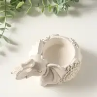 Подсвечник на 1 свечу &laquo;Слон индийский лежит&raquo;, 8&times;13&times;7 см, гипс
