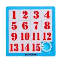 Головоломка - пятнашки &laquo;до 15&raquo;, МИКС