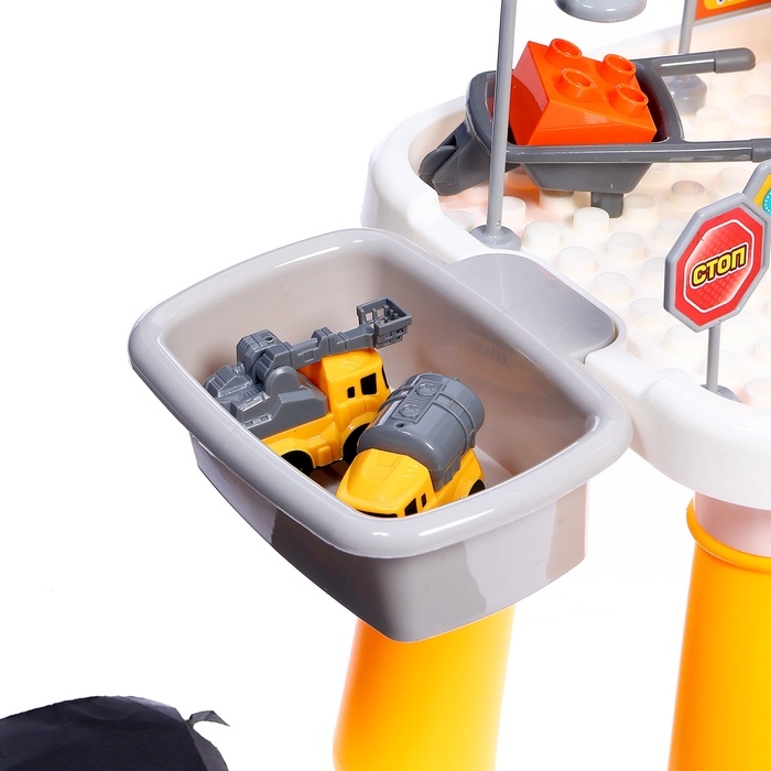 Интерактивный набор-парковка «Приключения на стройке», 4 машинки в наборе, подвижные элементы, аксессуары Интерактивный набор-парковка «Приключения на стройке», 4 машинки в наборе, подвижные элементы, аксессуары
