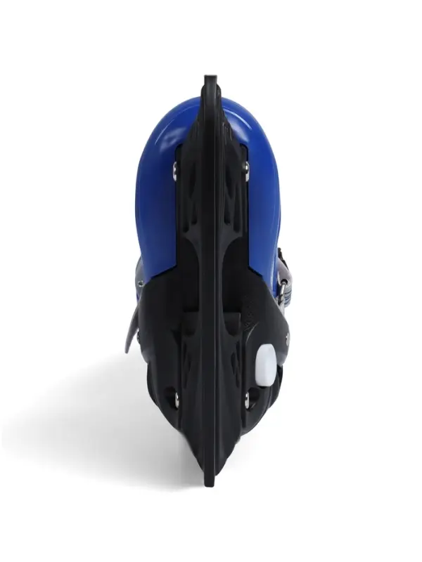 Коньки детские раздвижные BlackAqua, р. 34-37, для фитнеса, синие