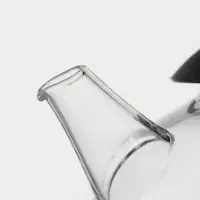 Чайник заварочный Magistro &laquo;Дроппер&raquo;, 1 л, 22&times;14 см, с металлическим ситом, стекло, прозрачный