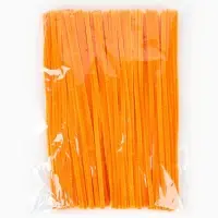 Синельная проволока, набор 100 шт., оранжевая, 30 см