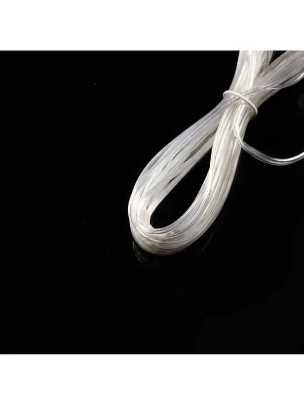 Удлинитель для комнатных гирлянд с выключателем, 5 м, прозрачная нить, УМС-вилка