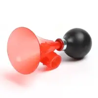 Клаксон, пластиковый, красный