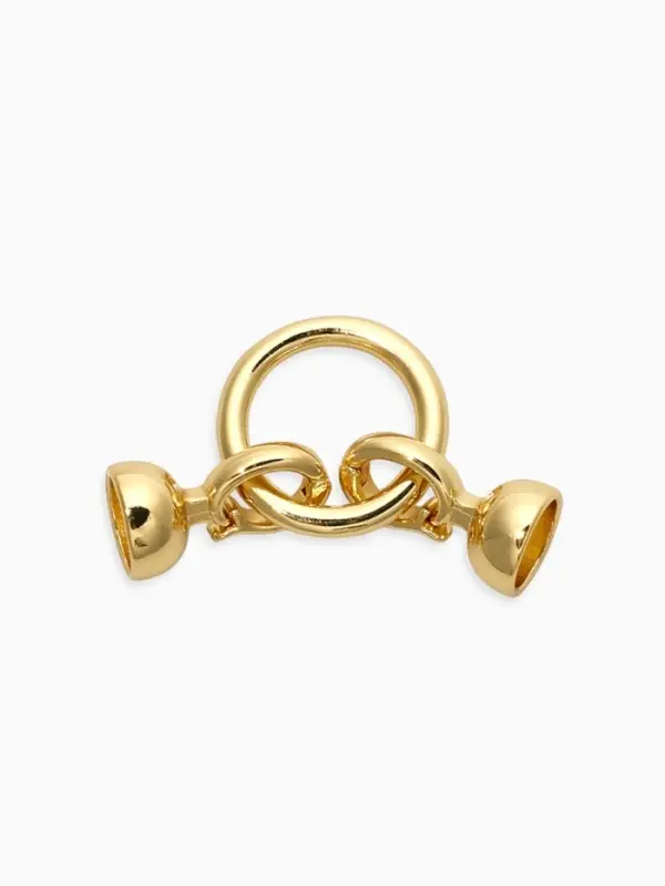 Замок-карабин с кольцом, 40*16*8 мм, медь, цвет золото Замок-карабин с кольцом, 40*16*8 мм, медь, цвет золото