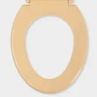 Сиденье для унитаза &laquo;Декор. Кожа&raquo;, 44.5&times;37.5 см, с крышкой, коричневое