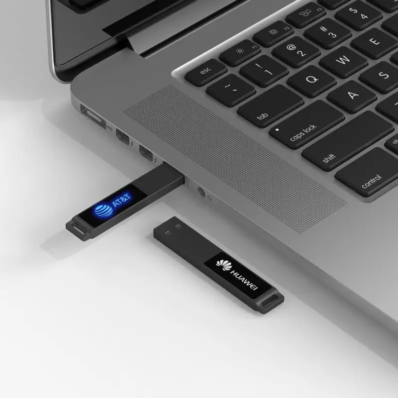 Флешка markBright Black с синей подсветкой, 32 Гб Флешка markBright Black с синей подсветкой, 32 Гб