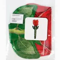 Воздушный шар фольгированный 18" &laquo;Роза&raquo;, красный, набор 5 шт.