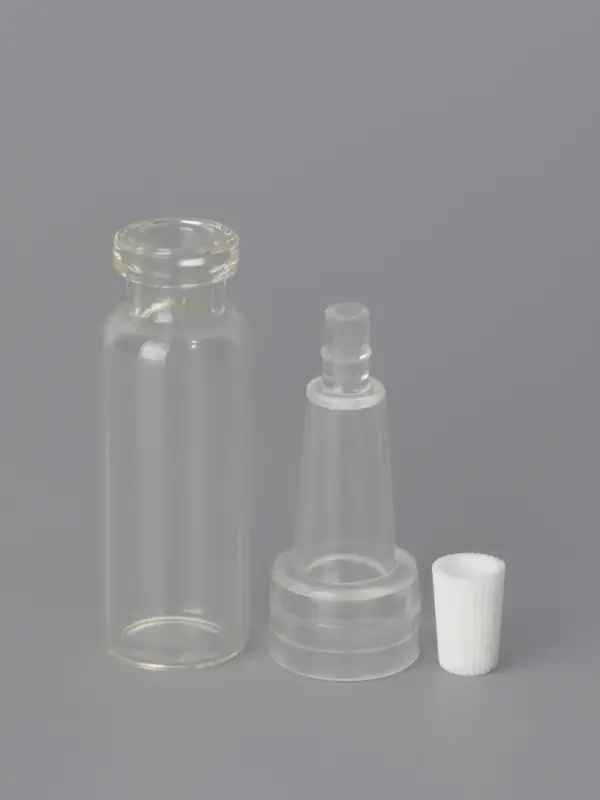 Бутылочка для хранения, с дозатором, 5 мл, фасовка - 5 шт., прозрачная