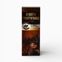 Бальзам безалкогольный &laquo;С пантогематогеном&raquo;: шиповник, рябина, красный корень, золотой корень, зверобой, аир, девясил, пантогематоген, в пластиковой бутылке, 250 мл.