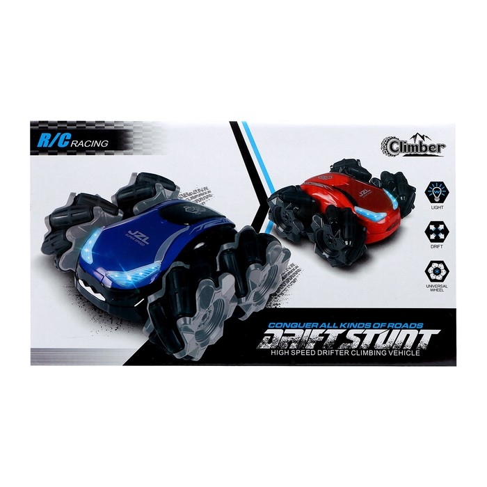 Перевёртыш радиоуправляемый STUNT ELF, работает от аккумулятора, цвет синий Перевёртыш радиоуправляемый STUNT ELF, работает от аккумулятора, цвет синий