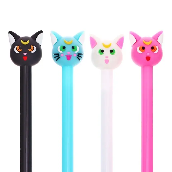 Ручка - прикол гелевая «Кот», синий стержень, МИКС