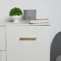 Ручка рейлинг ТУНДРА BISTRO, d=12 мм, м/о 96 мм, цвет золото