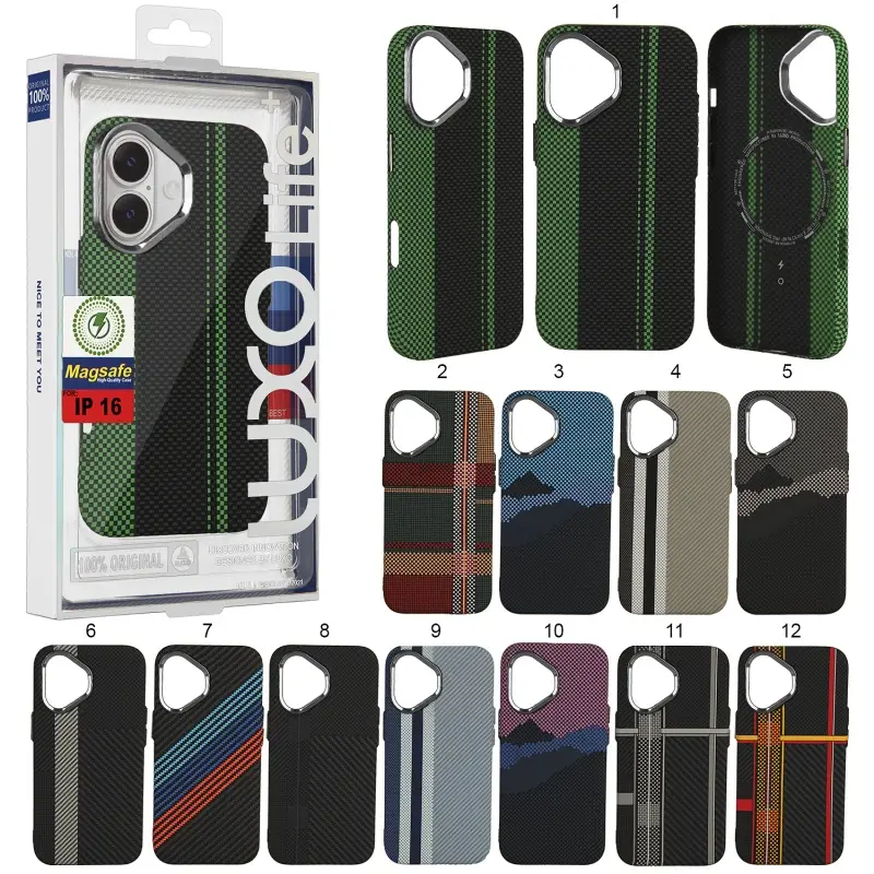 Чехол для iPhone 16 Luxo Carbon