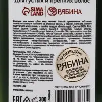 Шампунь для волос Creamy coconut snowball, 300 мл, аромат: кокосовый снежок, Ural Lab Winter Melody