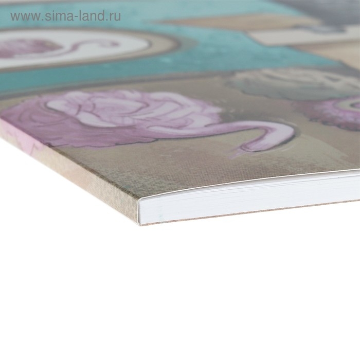 Альбом для рисования А4, 30 листов на клею Cat & Box, обложка мелованный картон, блок 120 г/м2