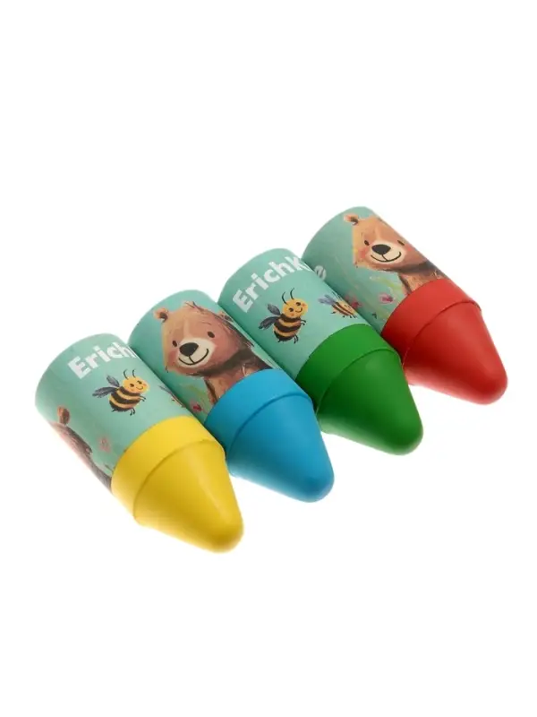 Восковые мелки 4 ErichKrause, Baby, Jumbo, Bee, Wax