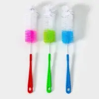 Ёршик для посуды Доляна, 5&times;38 см, МИКС