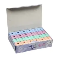 Точилка ErichKrause Wave Mini Pastel Bloom, с контейнером, МИКС