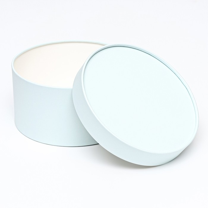 Подарочная коробка Подарочная коробка "Frilly" лагуна, завальцованная без окна, 21 х 11 см