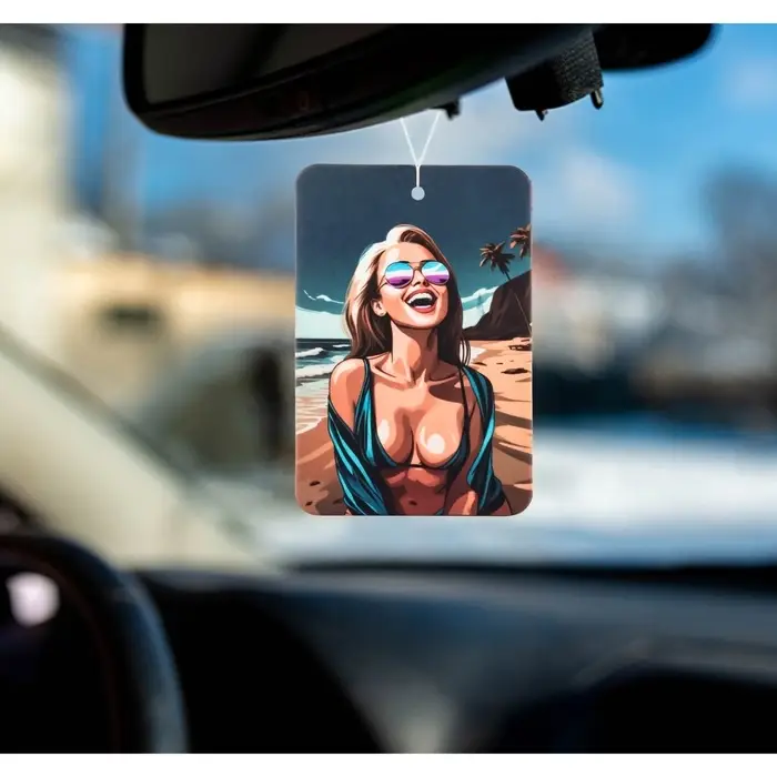 Ароматизатор в авто Cartage Hot Series, Кофе, картонный, подвесной Ароматизатор в авто Cartage Hot Series, Кофе, картонный, подвесной