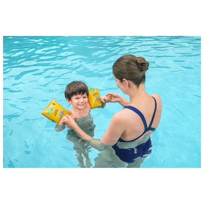 Нарукавники для плавания Swim Safe, ступень «С», 25 х 15 см, от 3-6 лет, 32033 Bestway Нарукавники для плавания Swim Safe, ступень «С», 25 х 15 см, от 3-6 лет, 32033 Bestway