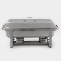 Мармит Hanna Kn&ouml;vell, 60&times;35&times;32 см, разборный, съёмная крышка, нержавеющая сталь, серебристый