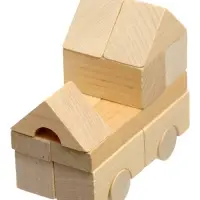 Строительный набор №3, 90 элементов (картонная коробка) И716