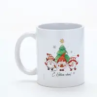 Кружка керамическая «С Новым годом!», гномы, 320 мл