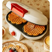 Вафельница электрическая для венских вафель КТ-4622 1200 Вт Вафельница электрическая для венских вафель КТ-4622 1200 Вт