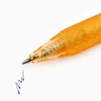 Ручка шариковая с резиновым держателем 0.5 мм &laquo;Ручка отличника&raquo;, синяя паста 0.5 мм