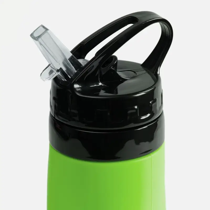 Складная бутылка для воды Langfossen, зеленое яблоко Складная бутылка для воды Langfossen, зеленое яблоко