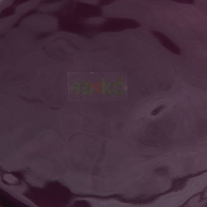 Тарелка керамическая «Виноград», плоская, фиолетовая, 23,5 см, 1 сорт, Иран Тарелка керамическая «Виноград», плоская, фиолетовая, 23,5 см, 1 сорт, Иран