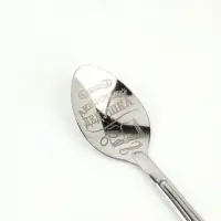 Ложка чайная с гравировкой &laquo;Любимый дедушка&raquo;, на подарочной открытке, 3&times;14 см