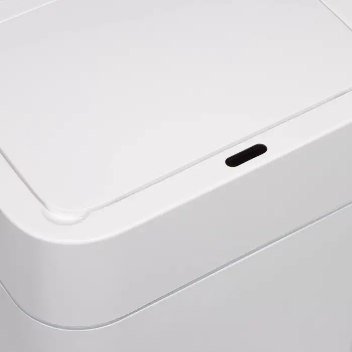 Ведро для мусора сенсорное Доляна, 12 л, белое