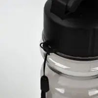 Бутылка для воды пластиковая &laquo;24/7&raquo;, 500 мл, чёрная