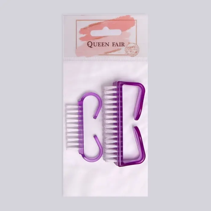 Щётки для маникюра/педикюра, набор 2 шт., МИКС