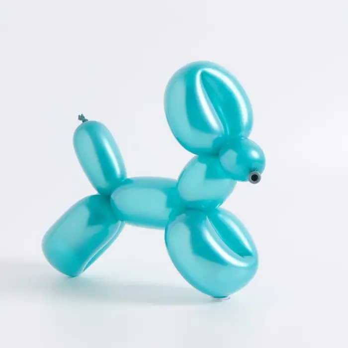 Воздушные шары для моделирования 125 см, d=5 см, 10 шт., бирюзовые Воздушные шары для моделирования 125 см, d=5 см, 10 шт., бирюзовые