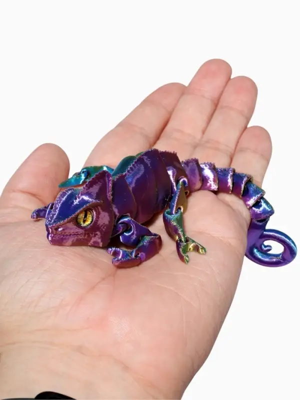 3Д игрушка "Хамелеон"