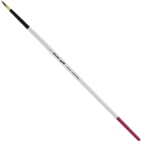 Кисть художественная Комус Арт синтетика средн.жест,кругл.,№5,длинная ручка