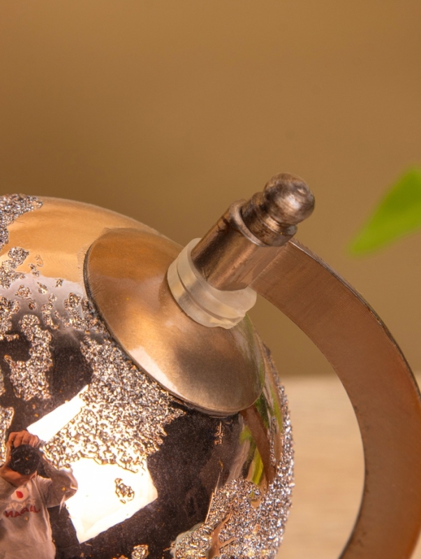 Глобус сувенирный Глобус сувенирный "Сансет" 10х12,5х23 см, стекло, мрамор