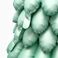 Воздушный шар фольгированный 3D 51" &laquo;Елка&raquo;, голубой сатин, только под воздух