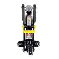 Домкрат подкатной AVS FJ-2000AL (поворотная ручка 360 градусов), 2т, 135-340мм. в кейсе