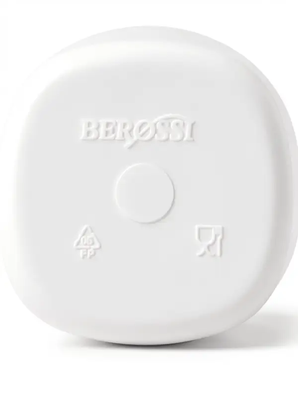 Стакан для зубных щёток Aqua, пластик, белый