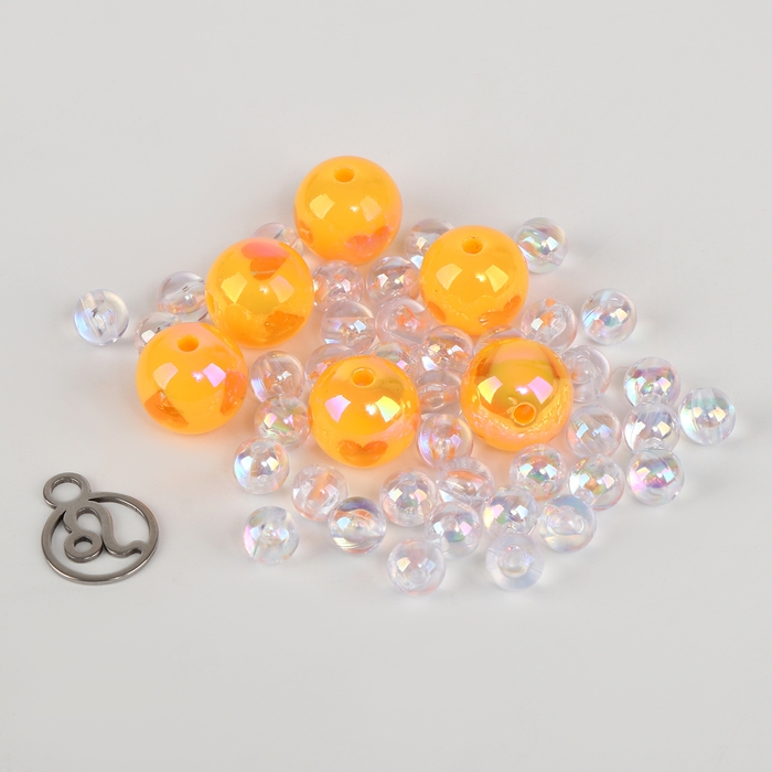 Мягкая игрушка — Зодиак «Создай своё украшение. Лев», с кулоном Мягкая игрушка — Зодиак «Создай своё украшение. Лев», с кулоном