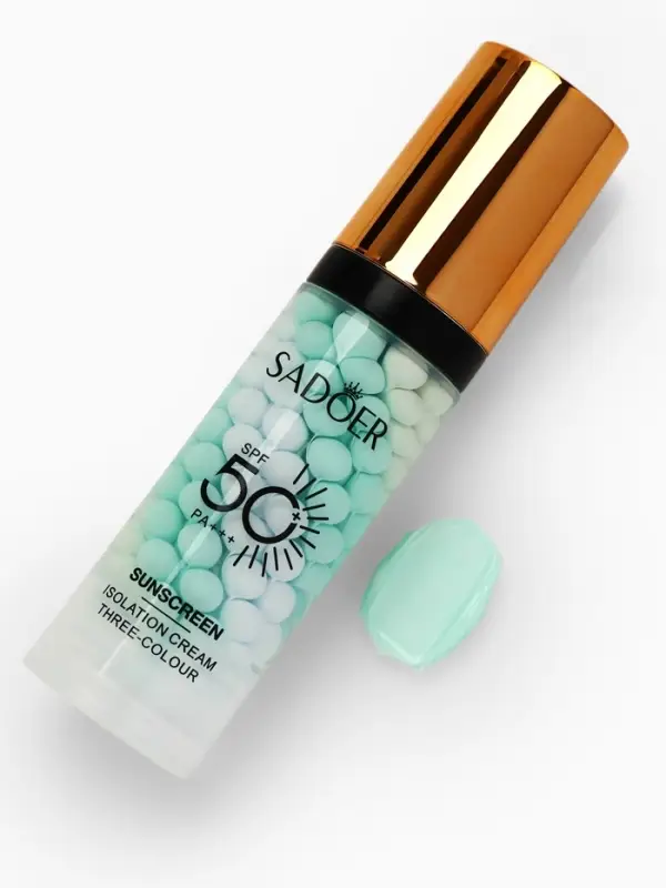 Крем-консилер под макияж 3 в 1, трехцветный