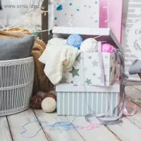 Коробка подарочная складная, упаковка, &laquo;Стильный дом&raquo;, 31&times;25.5&times;16 см