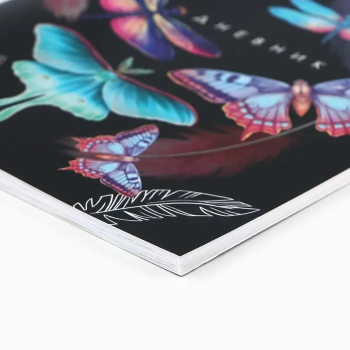 Дневник школьный 1-11 класс, в мягкой обложке, 40 л &laquo;Бабочки&raquo;